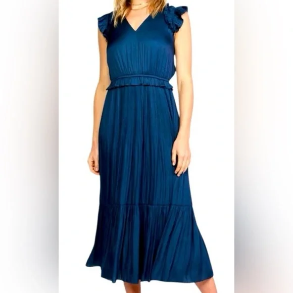 Current Air Navy Blue Maxi Dress NWT- XL - Picture 1 of 7